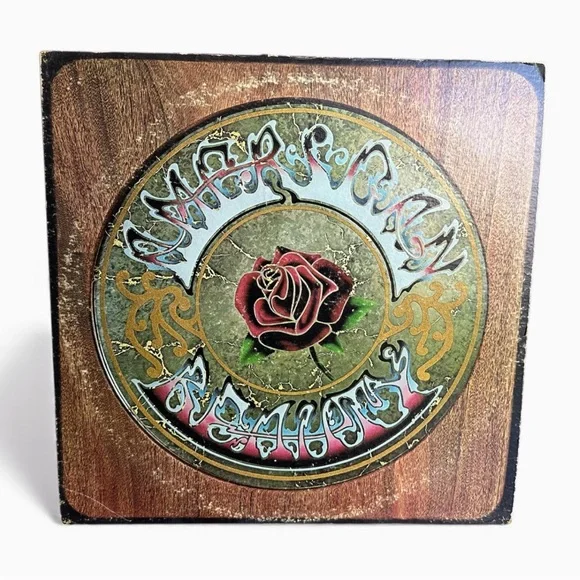 Grateful Dead (1970) American Beauty LP Vinyl Warner Bros Green Label w Insert